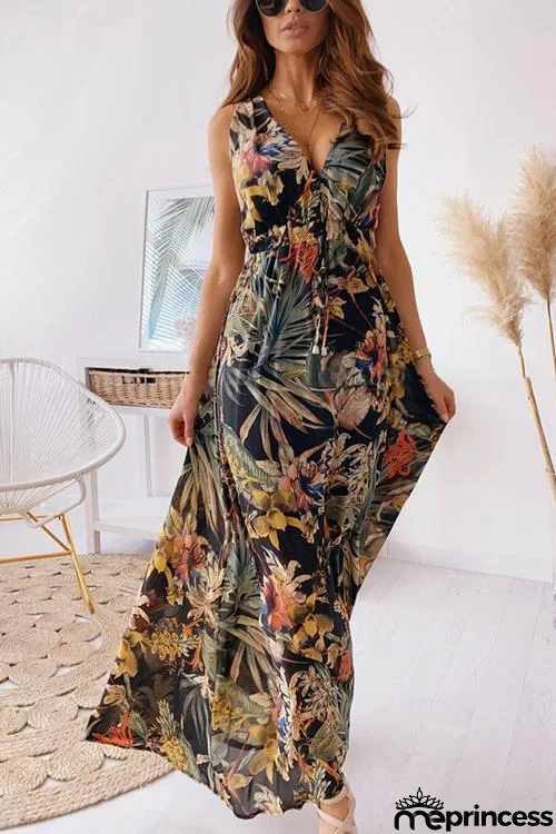 Modern and Breezy Maxi Dress