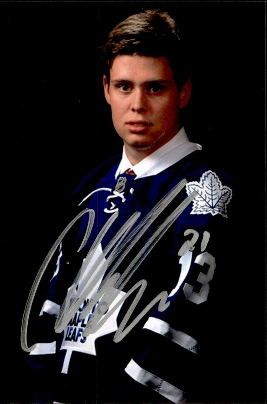 Carter Verhaeghe SIGNED 4x6 Photo Poster painting TORONTO MAPLE LEAFS / NEW YORK ISLANDERS #4