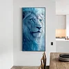Diamond Painting-DIY Full Round Drill Lion(70*40 CM)