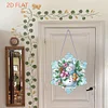 Flocon de neige d’hiver - pendentif bricolage 5d