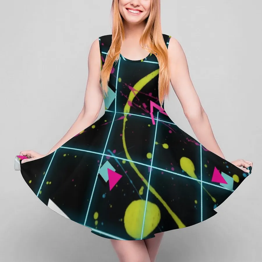 80s skater dress 80's Figure Skating Dress