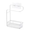 Home Kitchen Counter Top Standing Wall Hanging Towel Sponge Storage Drainage Rack