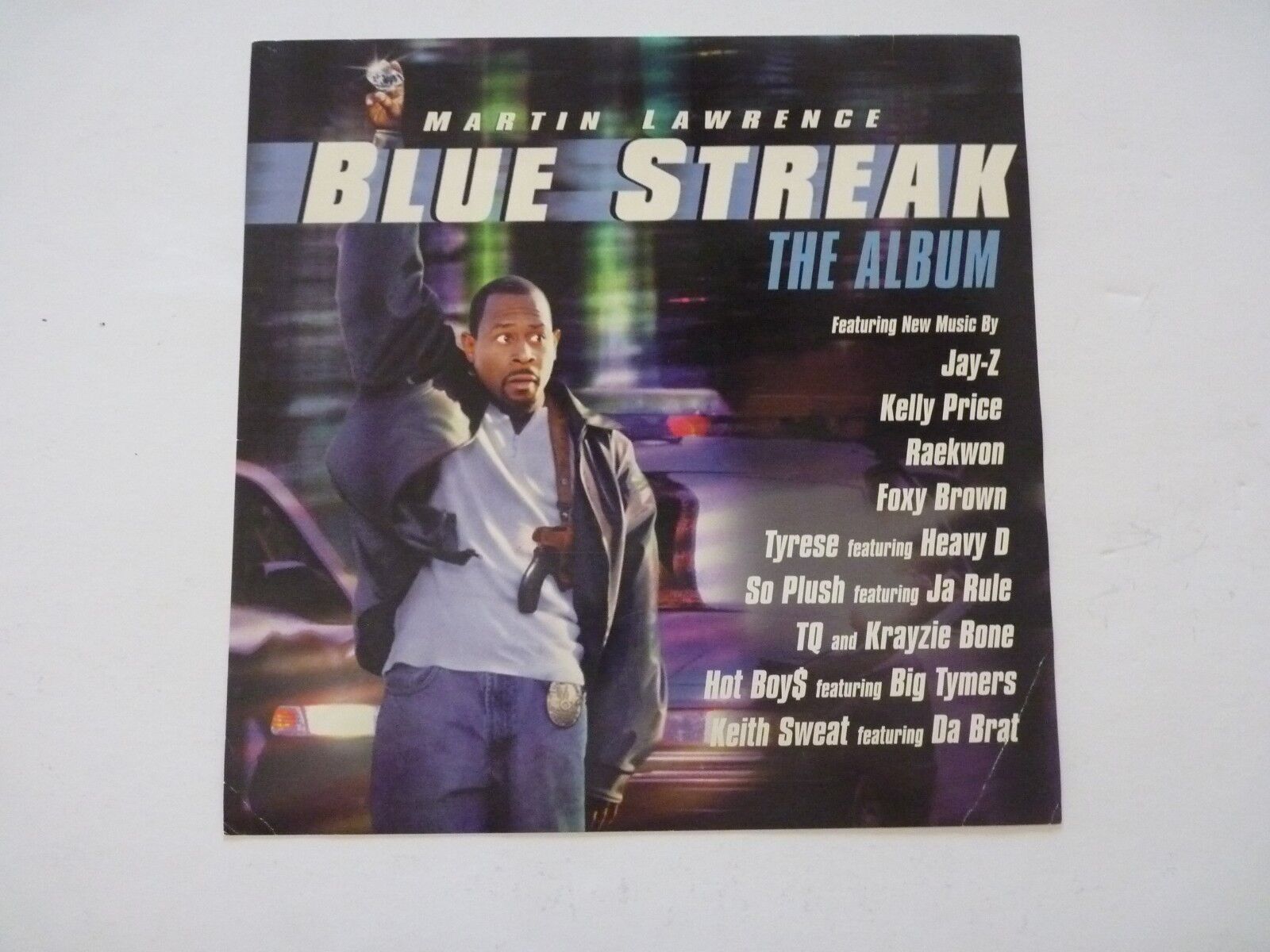 Martin Lawrence Blue Streak Soundtrack Jay-Z LP Record Photo Poster painting Flat 12x12 Poster