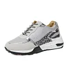 Gioiacombo&trade; 2022 autunno nuova piattaforma punta tonda signore stampa leopardo colore abbinato sneakers casual