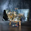 (Big Size)Paint by Numbers Acrylic Painting-Mountain View-80*40cm(HOT)