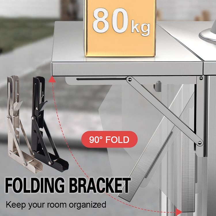 DIY Wall Mounted Folding Bracket(2PCS)