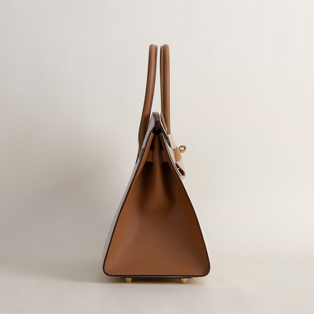 Birkin 30cm Epsom  CC10 Craie/37 Gold  GHW