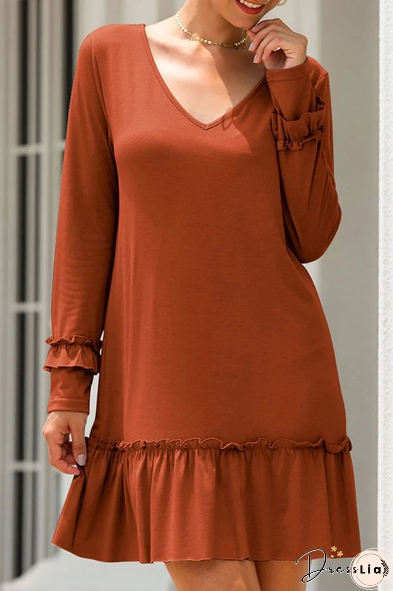 Chic and Relaxed winter Dress