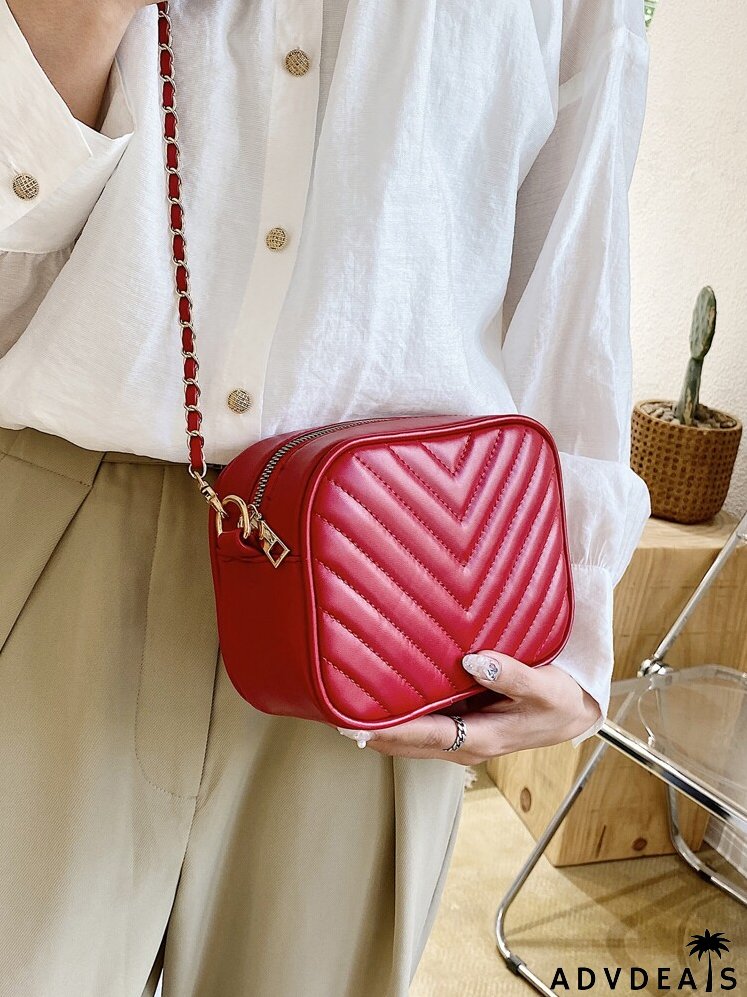 Chevron Crossbody Bag