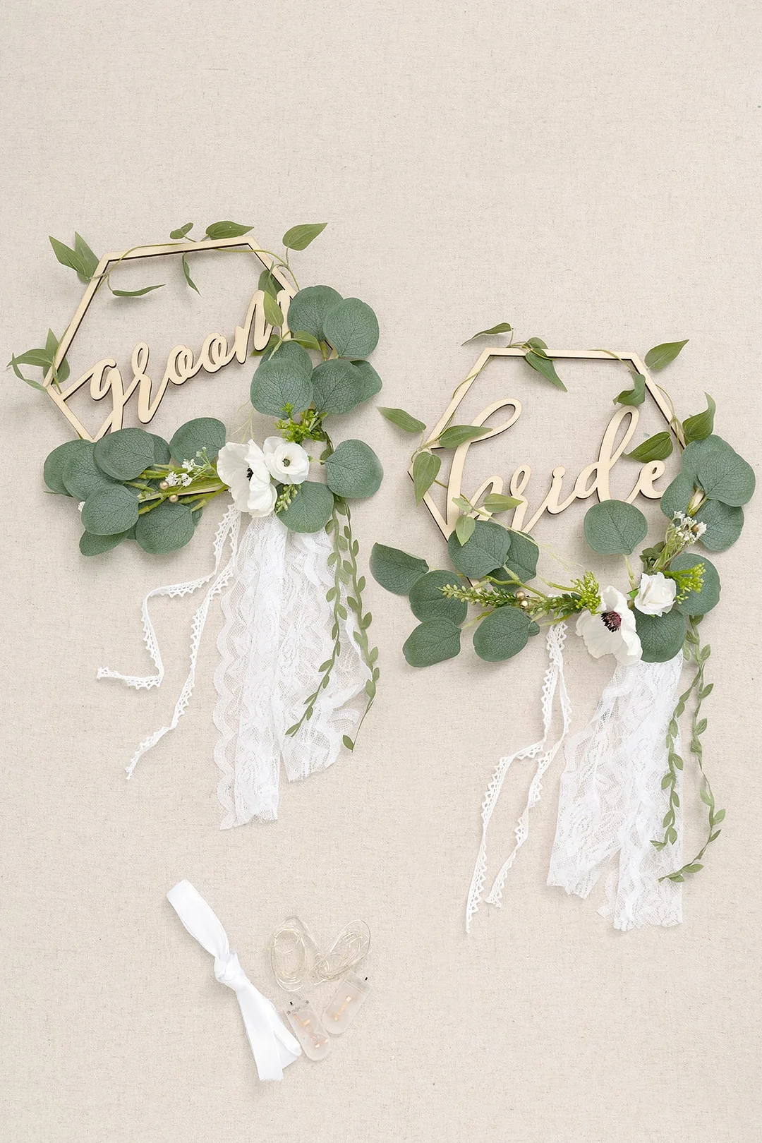 Couple Chair Floral Decor