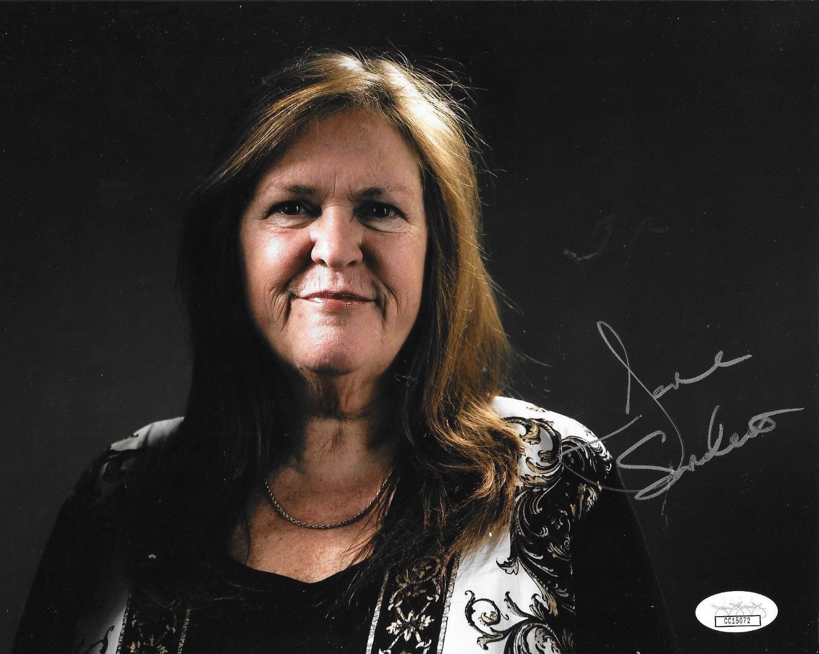 Jane Sanders signed 8x10 Photo Poster painting Bernie Sanders Democrat autographed 4 JSA