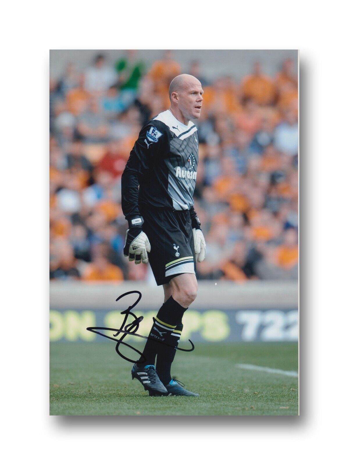 TOTTENHAM HOTSPUR HAND SIGNED BRAD FRIEDEL 12X8 Photo Poster painting.