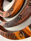 Wooden Rotating Circular Perpetual Calendar