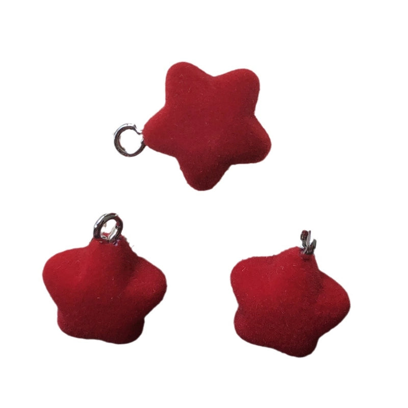 10 PCS/Package 15mm Plastic Resin Pentagram Jewelry Accessories Pendant