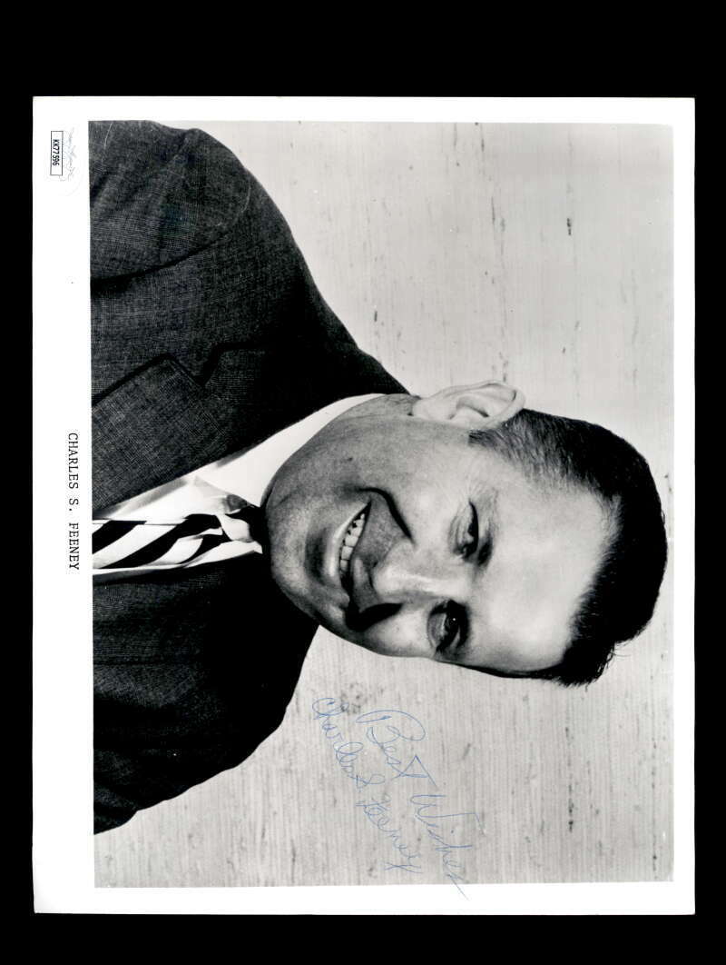 Chub Feeney JSA Coa Hand Signed 8x10 Photo Poster painting Autograph