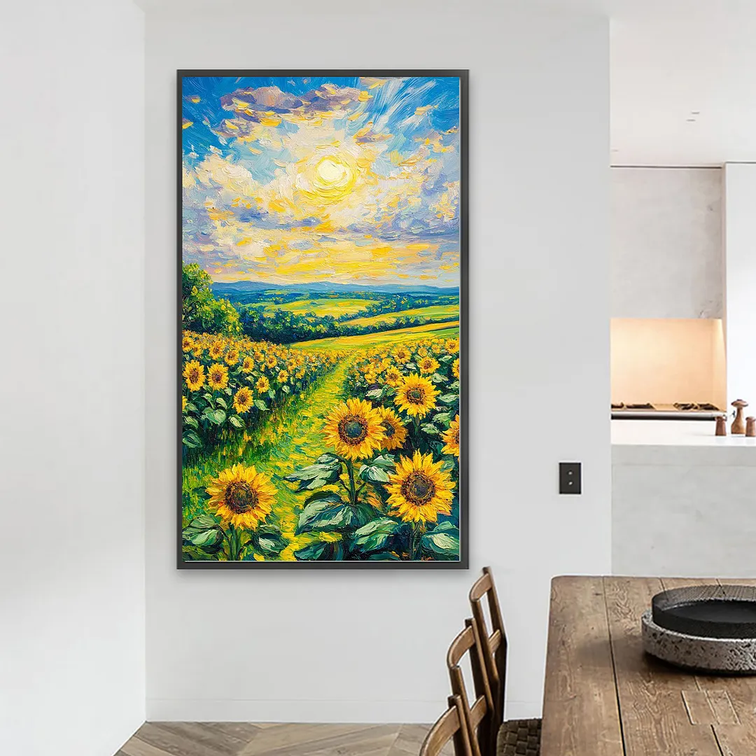 Sunflowers 5D Full Round Drill DIY Diamond Painting Kit for Adults 40x70CM