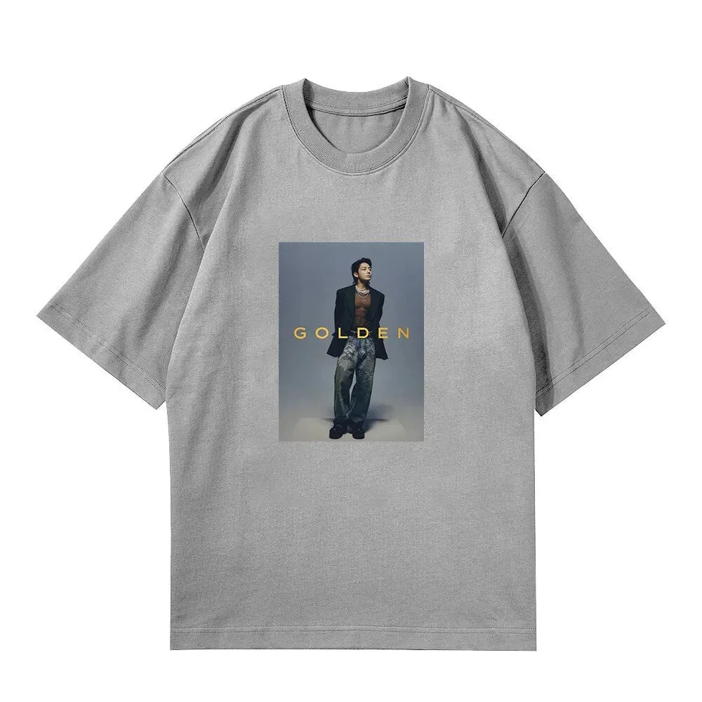 BTS Jungkook Golden Solo Shirt