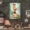 Girl - Vintage Metal Signs(8*12Inch/12*16Inch)-Pin-up-girls
