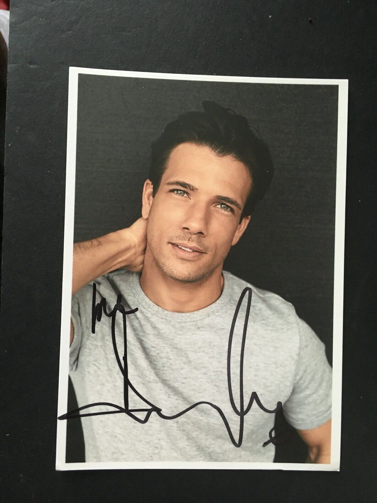 DANNY MAC - POPULAR BRITISH ACTOR - SUPERB SIGNED Photo Poster paintingGRAPH