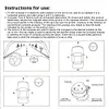 Ball Shaped Nautical Compass Sea Pivoting Marine Boat Compass for Car Caravan