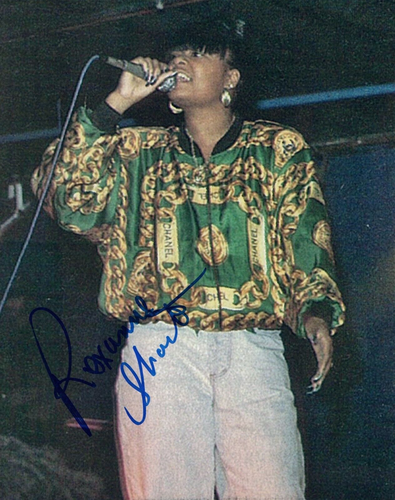 Roxanne Shante Signed Autographed 8x10 Photo Poster painting JUICE CREW Hip Hop Rapper COA