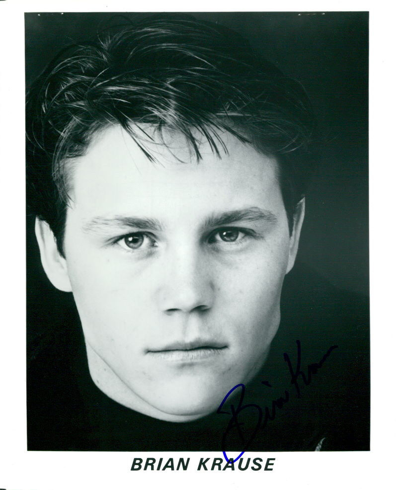 Brian Krause signed 8x10 Photo Poster painting COA