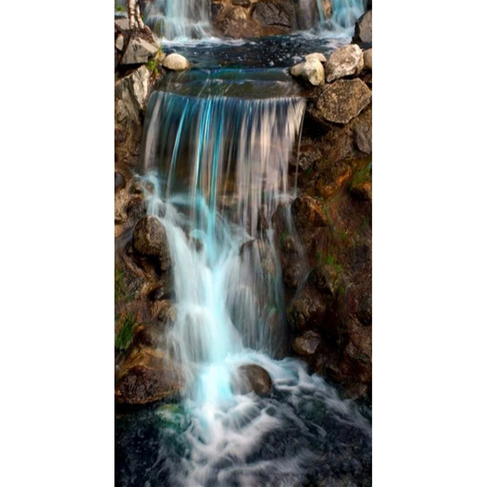 

Waterfall - Round Drill Diamond Painting - 45*85CM (Big Size), 501 Original