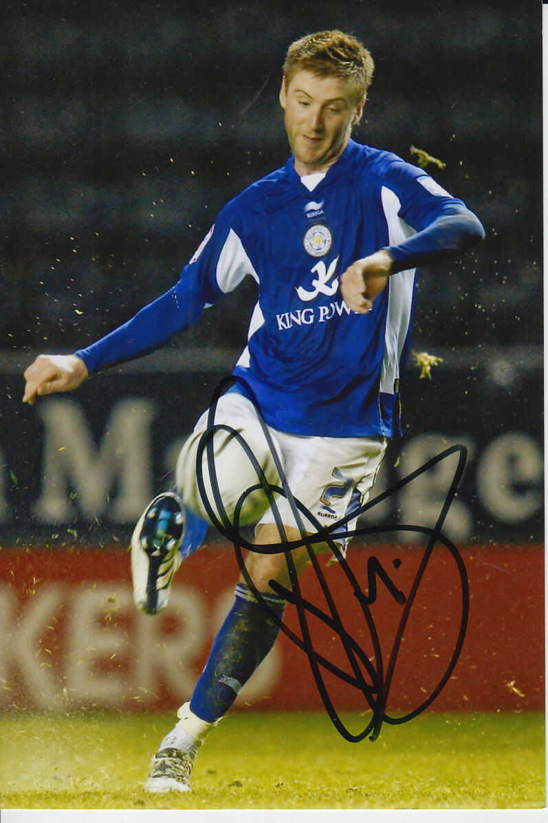 LEICESTER CITY HAND SIGNED PAUL GALLAGHER 6X4 Photo Poster painting 10.