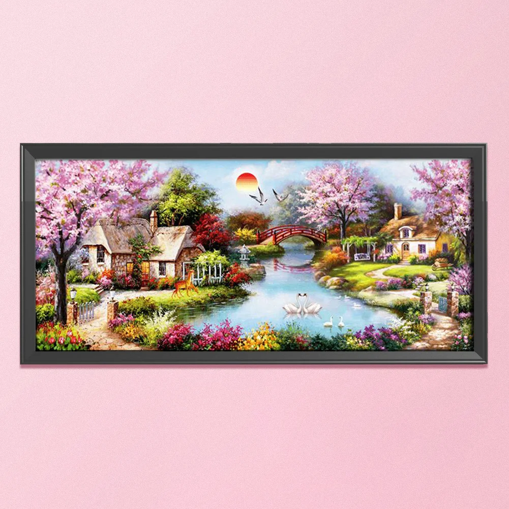 11ct Stamped Cross Stitch - Cartoon(100*43cm)