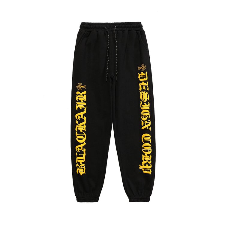 Y2K Trousers Foamed Printed Leisure Sports Pants-luchamp:luchamp