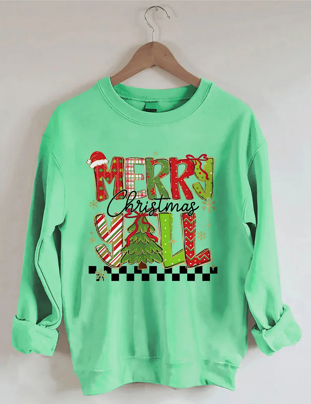 Merry Christmas Y&rsquo;all Sweatshirt