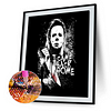 Halloween-Mike  myers - round drill diamond painting - 30*40cm