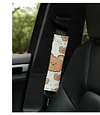 Cute Cartoon Bear Car Cushion Ice Silk Seat Cover Cushion