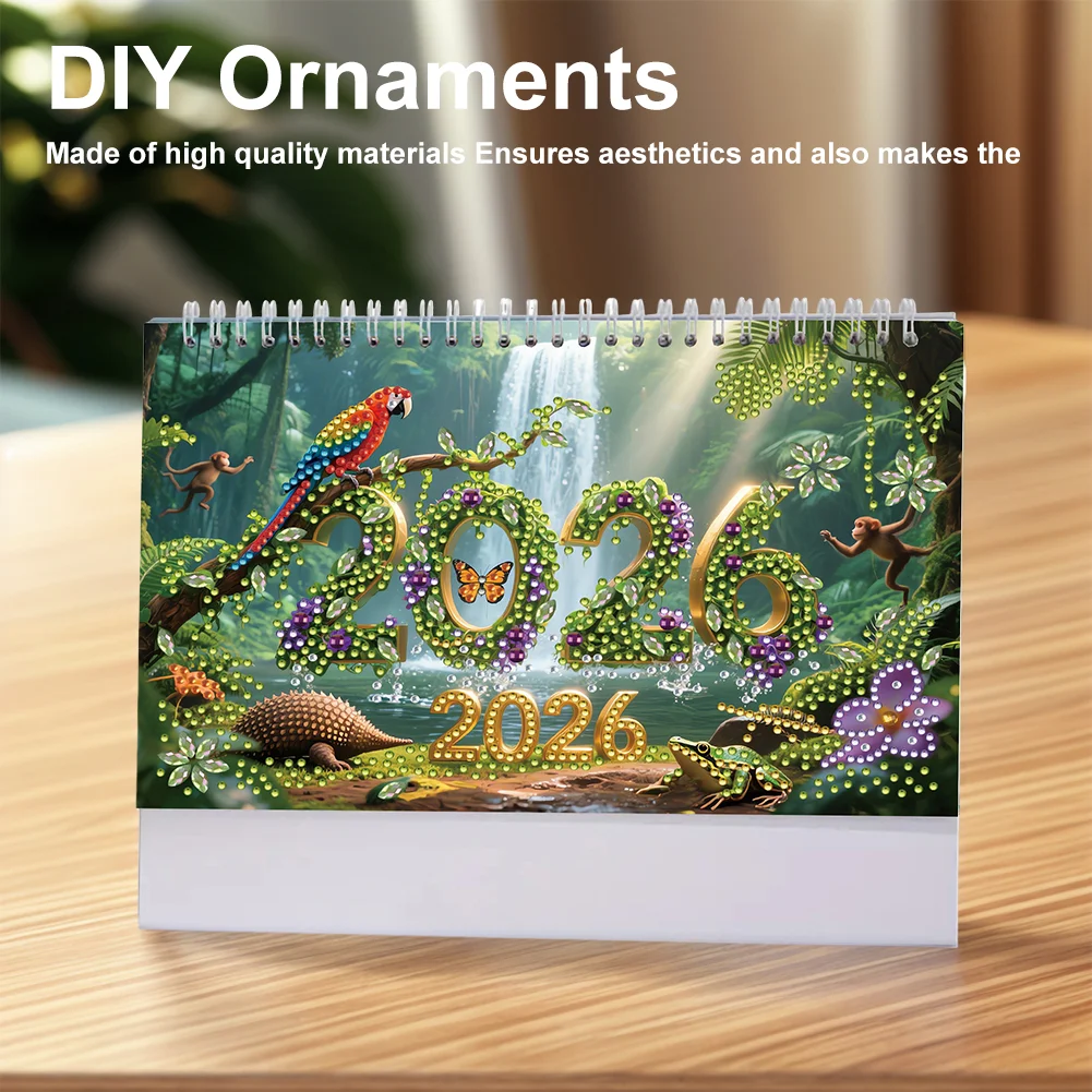 5D/DIY Calendar Crystal Painting Desk Calendars Kit Diamond Painting Calendar