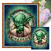 (Multi Style)Groot And Yoda-Full Embroidery 3 Strands 11CT Stamped Cross Stitch-40*40CM