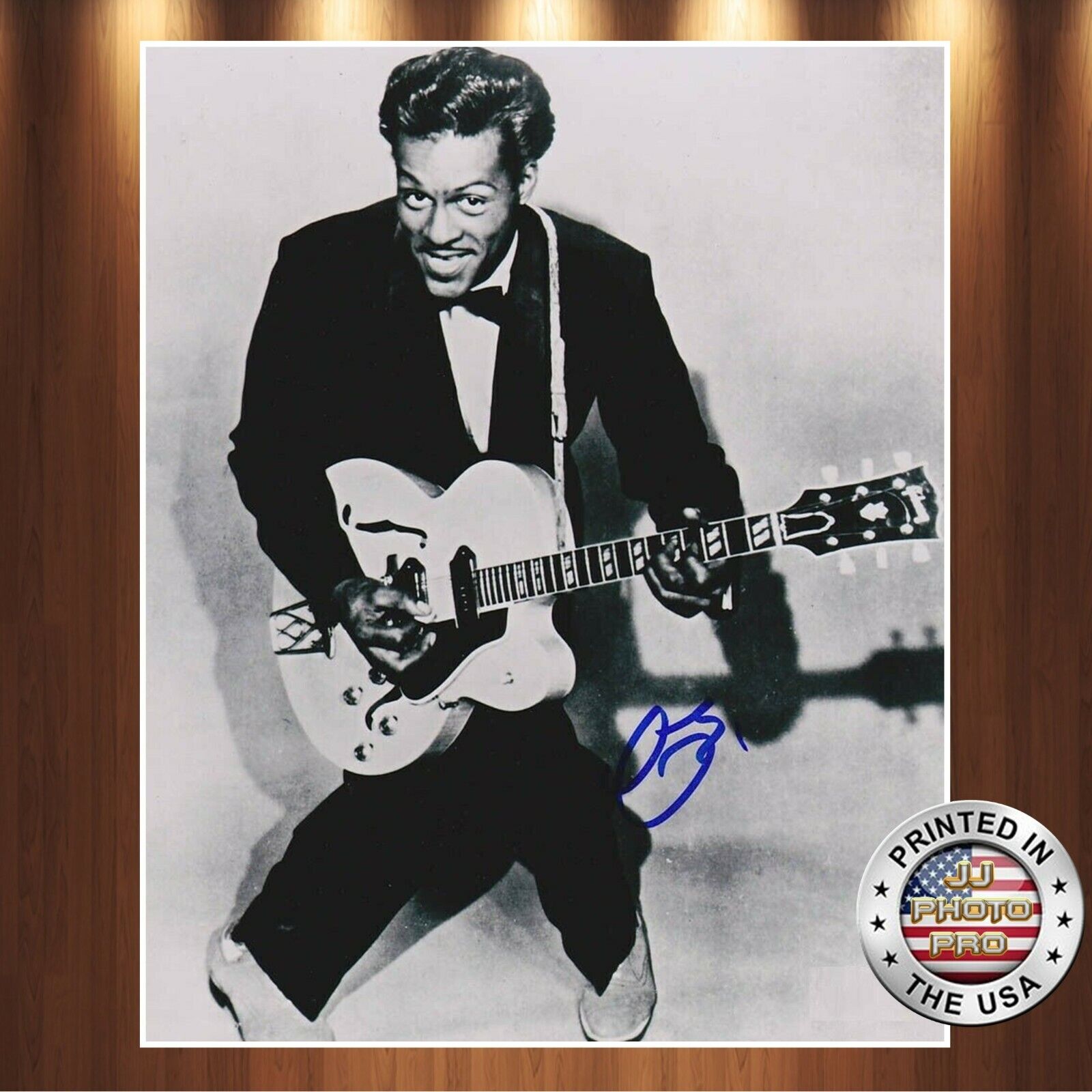 Chuck Berry Autographed Signed 8x10 Photo Poster painting REPRINT