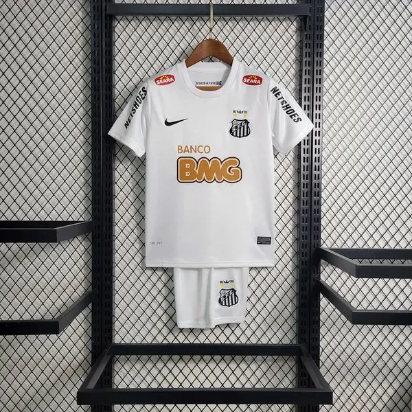 2011/2012 Retro Kids Size Santos Home Jersey