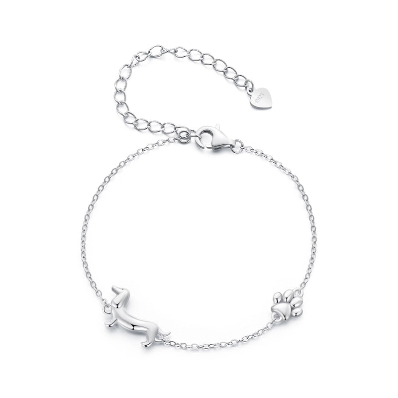925 Sterling Silver Bracelets Cute