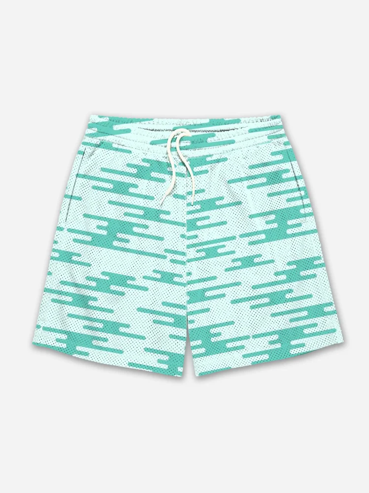 Mist Pillar Anime Mesh Shorts