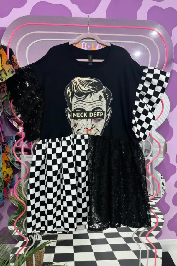 Neck Deep Upcycled Tee
