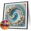 Water Ripple Mandala-Special Shaped Diamond Painting