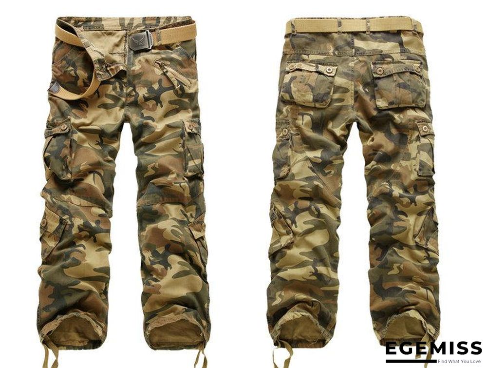Men Cotton Cargo Pants Men Military Style Tactical Workout Straight Men Trousers Casual Camouflage Man Pants | EGEMISS