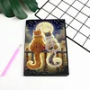 Cat Special Shaped A5 5D DIY Diamond Art Painting Notebook Kit for Friends