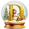 Diamond Painting-DIY Full Round Drill Christmas Crystal Ball D