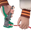 Duckbill Type Decrustation Plier Adjustable Wire Stripper Cutter for Flat Wire