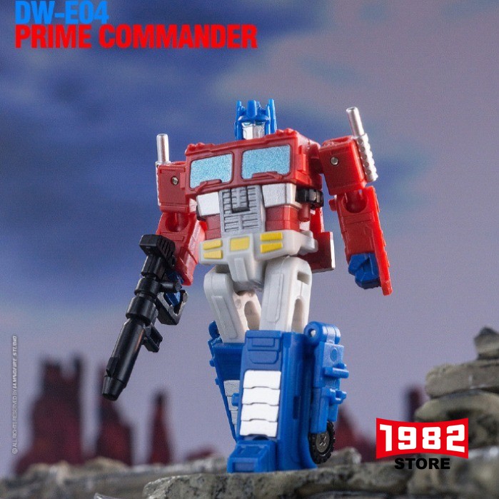 Mr.Wu DW-E04 OPRIME COMMANDER Blue roller Mini Transformers Toys Action Figure