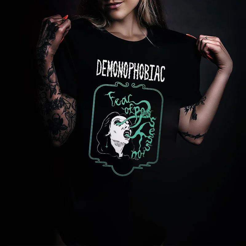 Fear Of Possession Printed Women's Tees -  