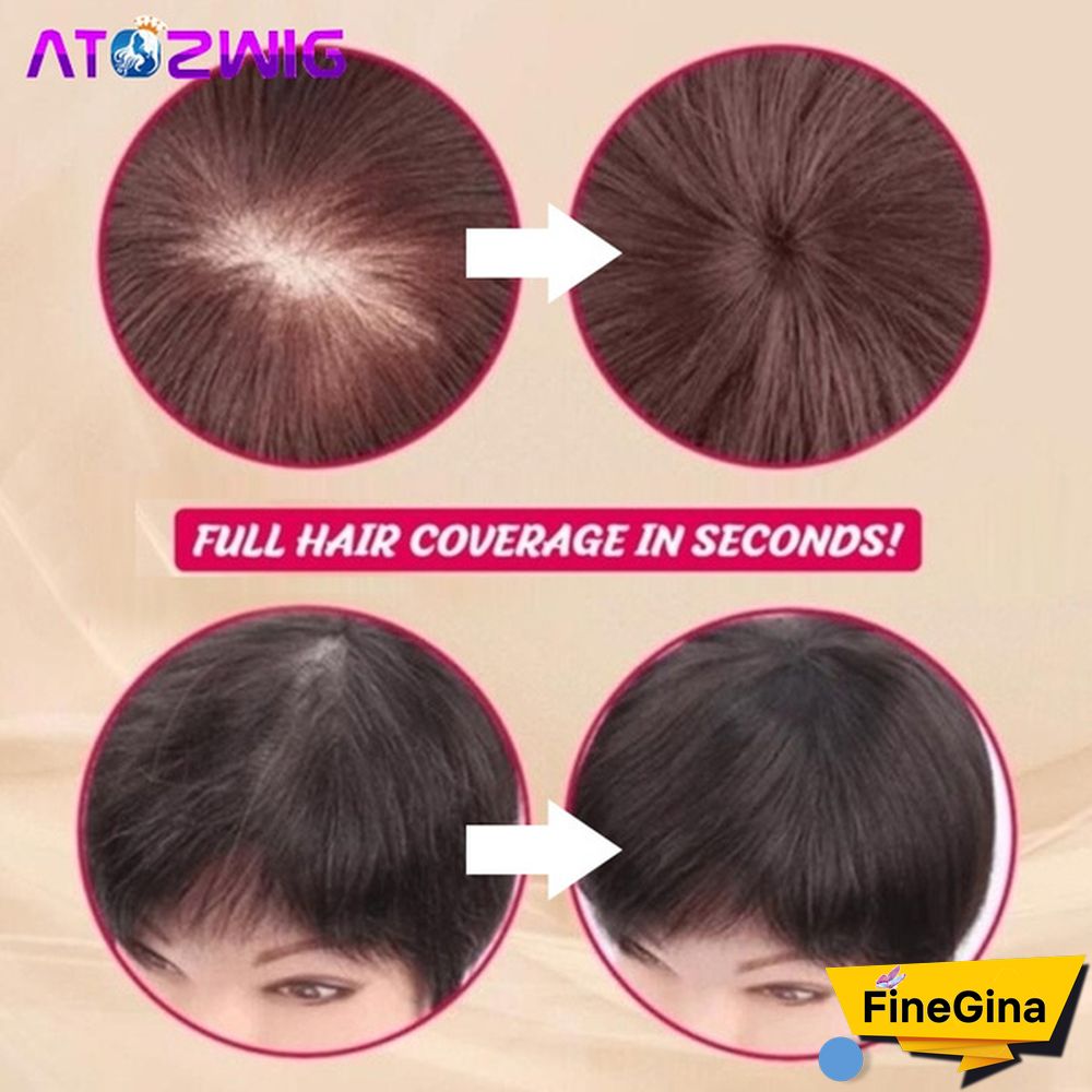 Clip In Hair Extensions Topper Hair Wig Heat Safe Healthy Toupee Hairpiece For Women