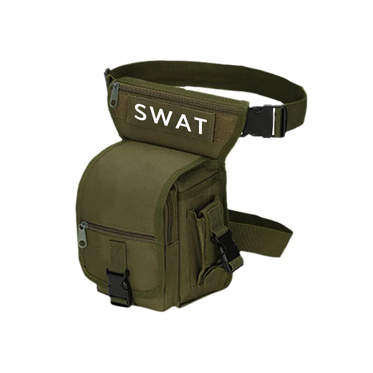 Portable Outdoor Leg Bag Waist Fanny Pack Hunting Sport Pouch (Army Green)