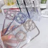 Coque transparente en Diamant Paillet&eacute; pour iPhone